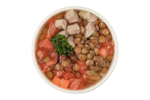 Суп из чечевицы с индейкой