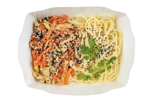 Удон с курицей