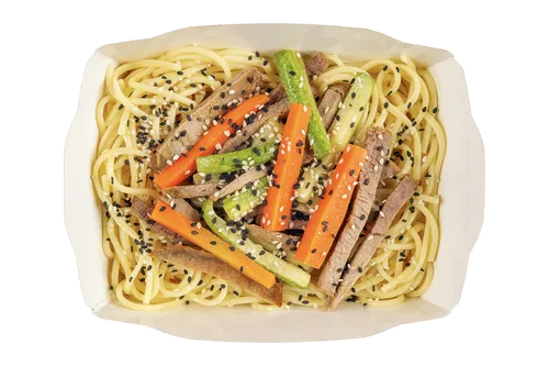 Удон с говядиной