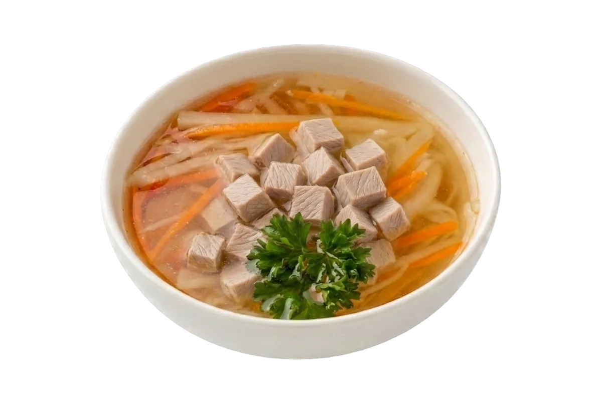 Русские щи с говядиной и свежей капустой